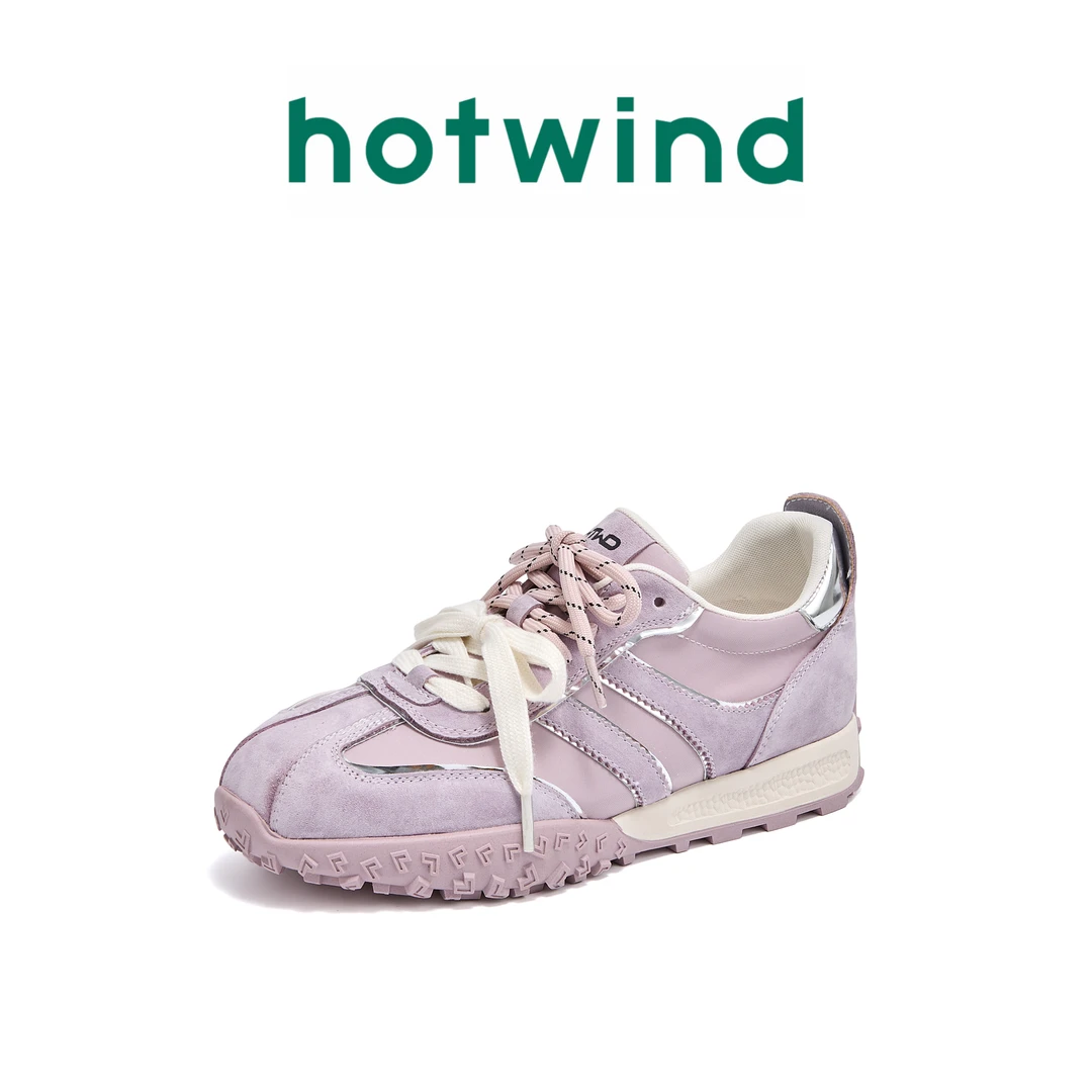 2025春季新款女士德训鞋ins风运动休闲软底运动鞋