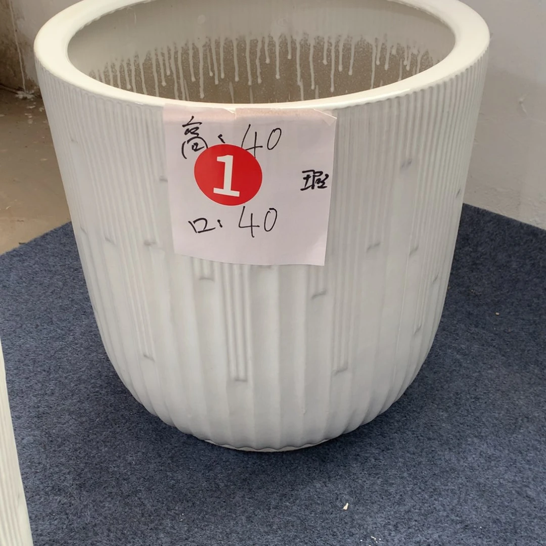 高温陶瓷花盆微瑕