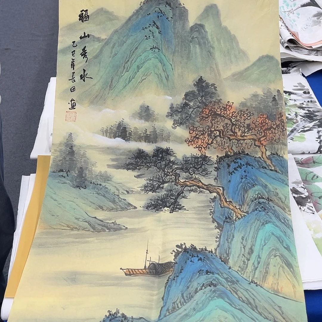 国画纯手绘作品欣赏