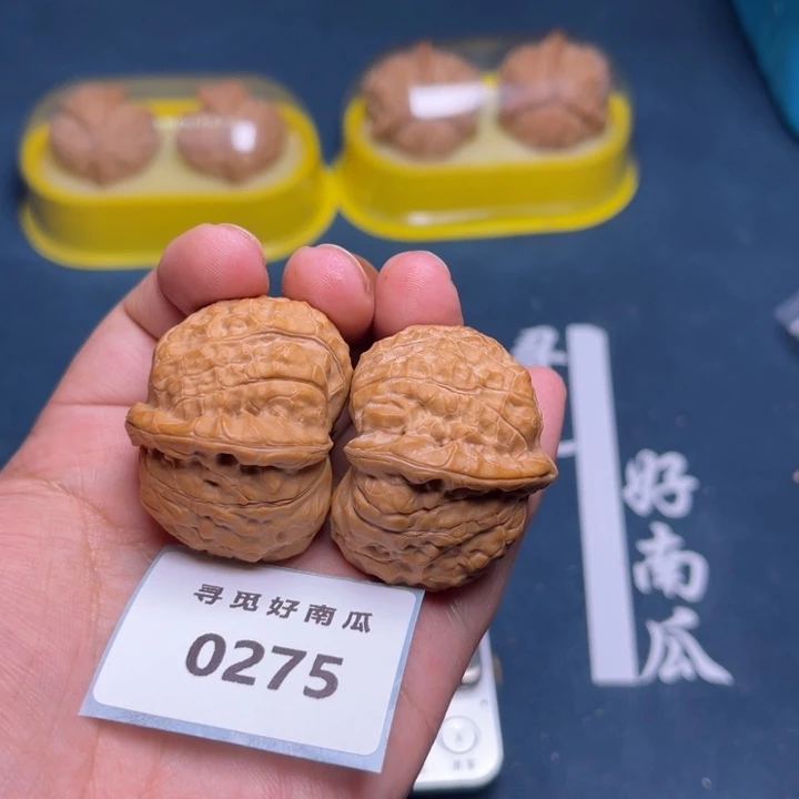 文玩核桃把件南瓜墩38-0275