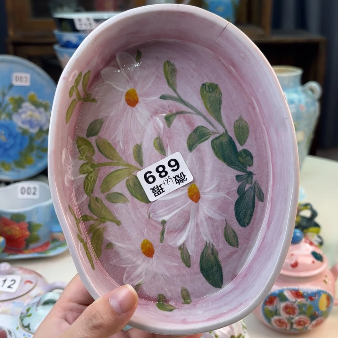 A****贝景德镇手绘高温釉下彩陶瓷茶具