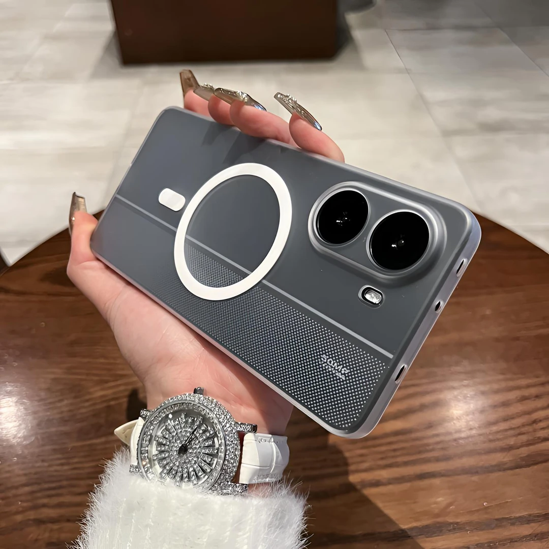 适用于红米turbo4冰雾磁吸手机壳新款磨砂超薄防摔半透明简约硬壳