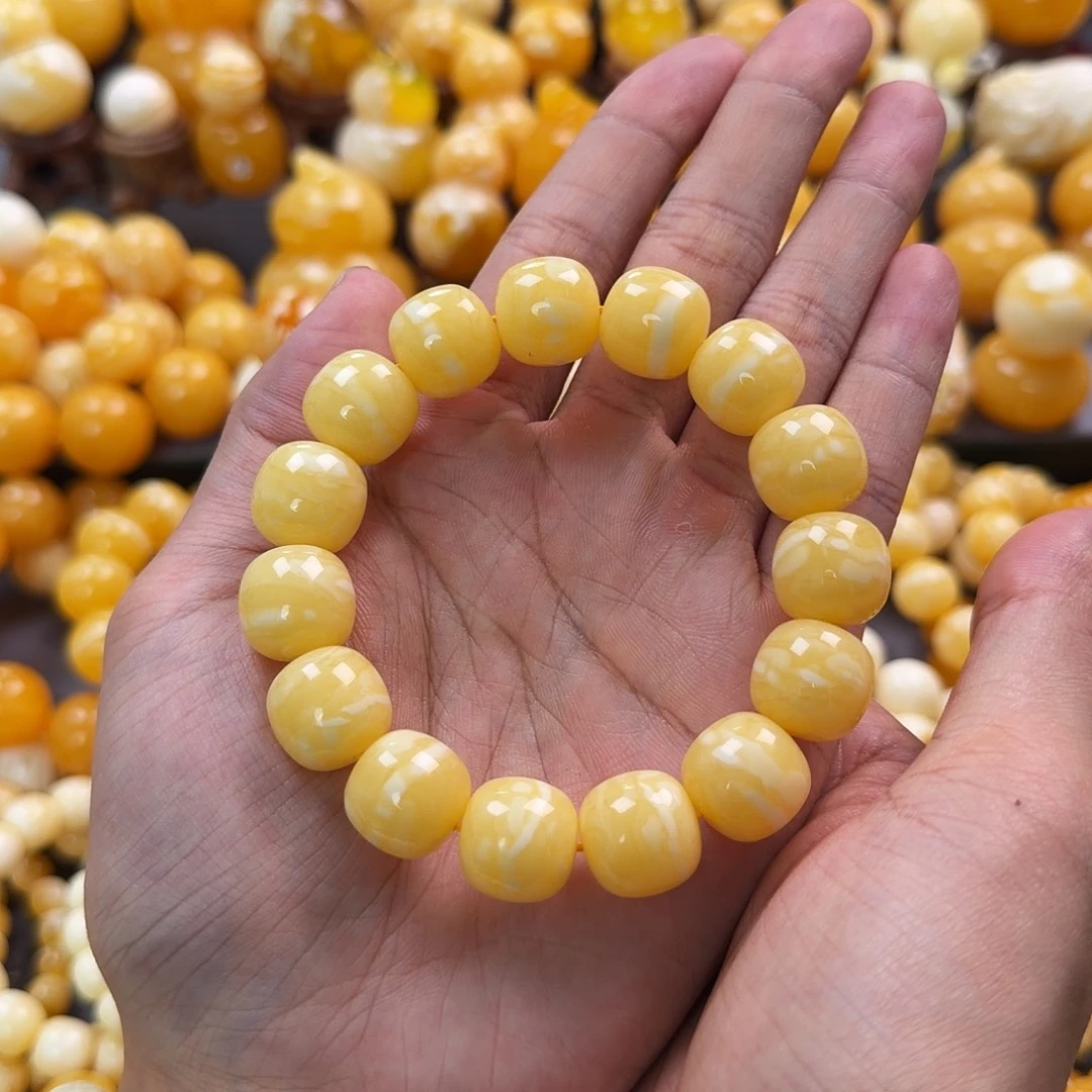 琥珀未镶嵌珠宝奇石15mm同料