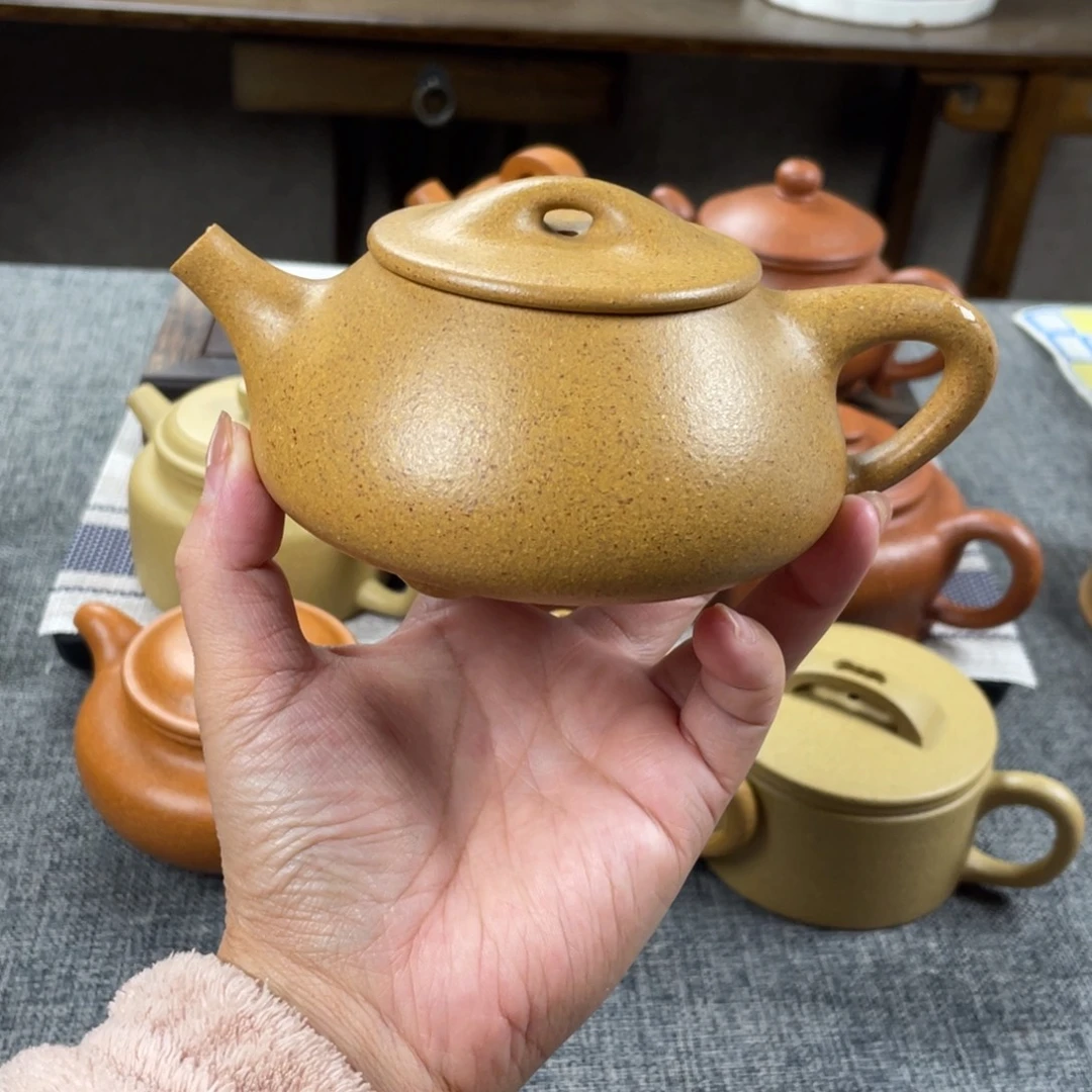 茶壶紫砂黄金段景舟石瓢全手30目249