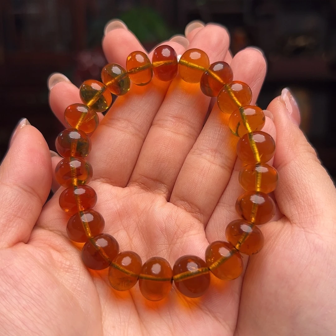 琥珀裸石未镶嵌抚顺琥珀10024。11m m