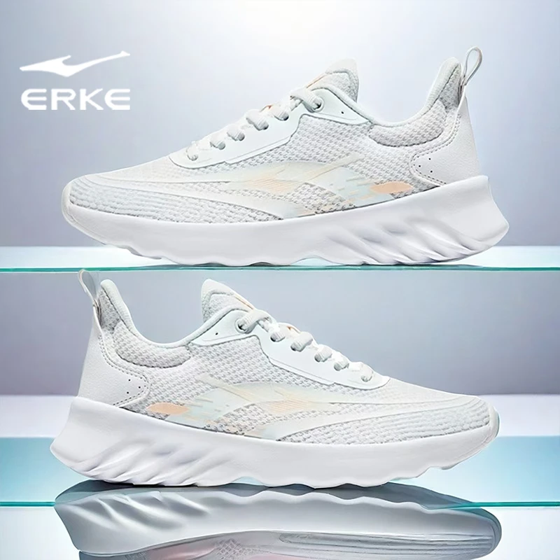 【粉丝专享福利款】鸿星尔克女鞋夏季网面透气软轻便软底运动鞋跑鞋