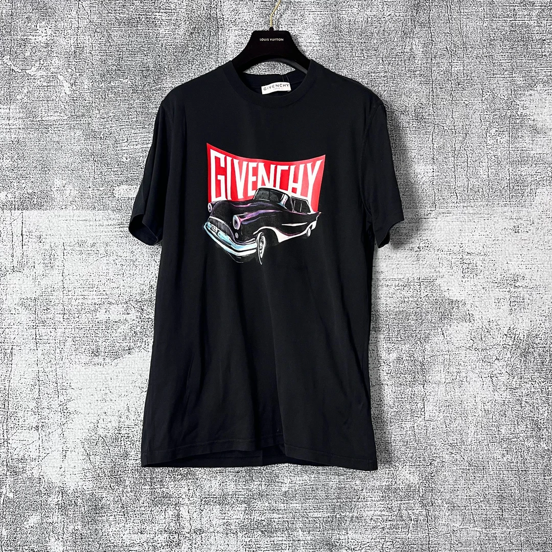 99新 Givenchy/纪梵希 logo印花短袖/M码/0026