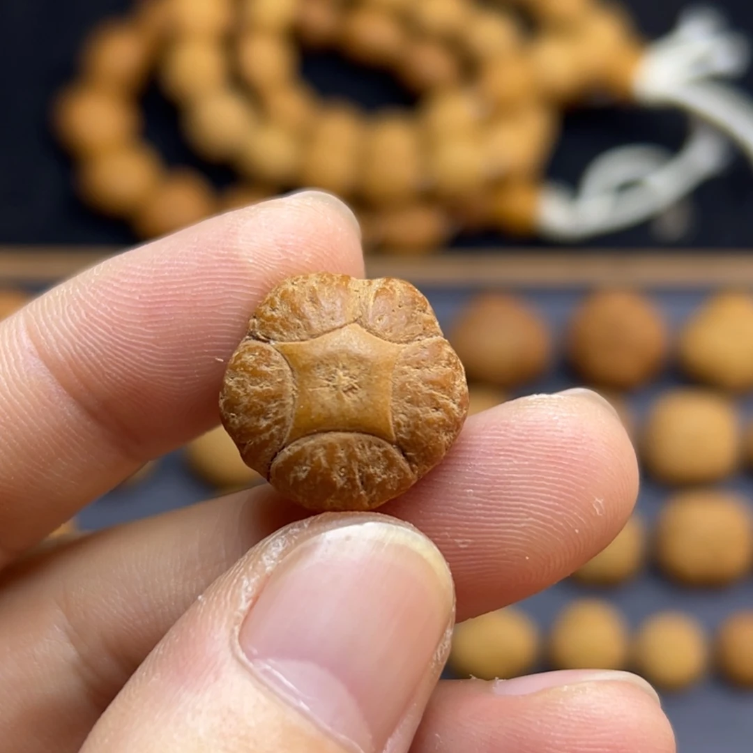 凤眼菩提手串18.9油皮派大星五星上将