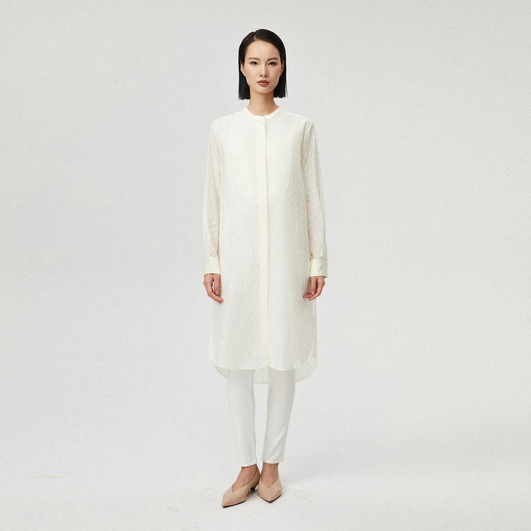 古龙水长衫 高阶肌理感 王璇原创设计