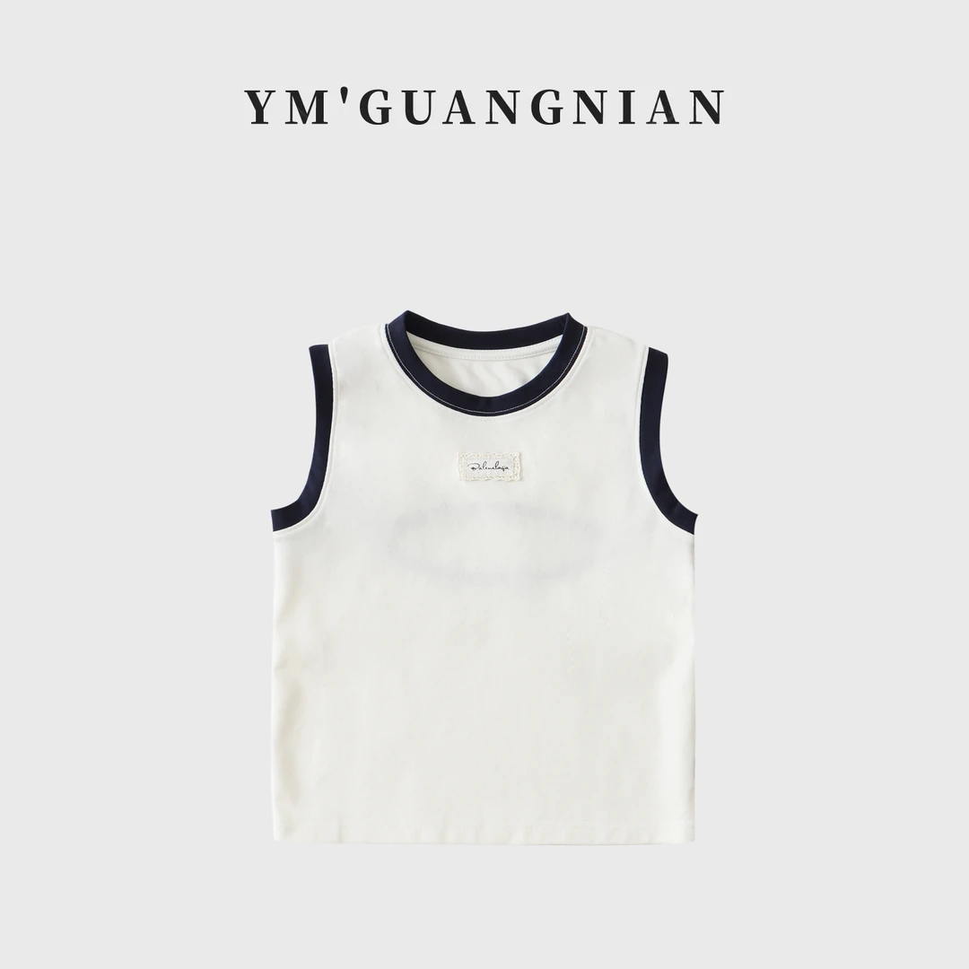 【幼棉光年】夏款女童韩版印花百搭舒适休闲短袖T恤 5211128