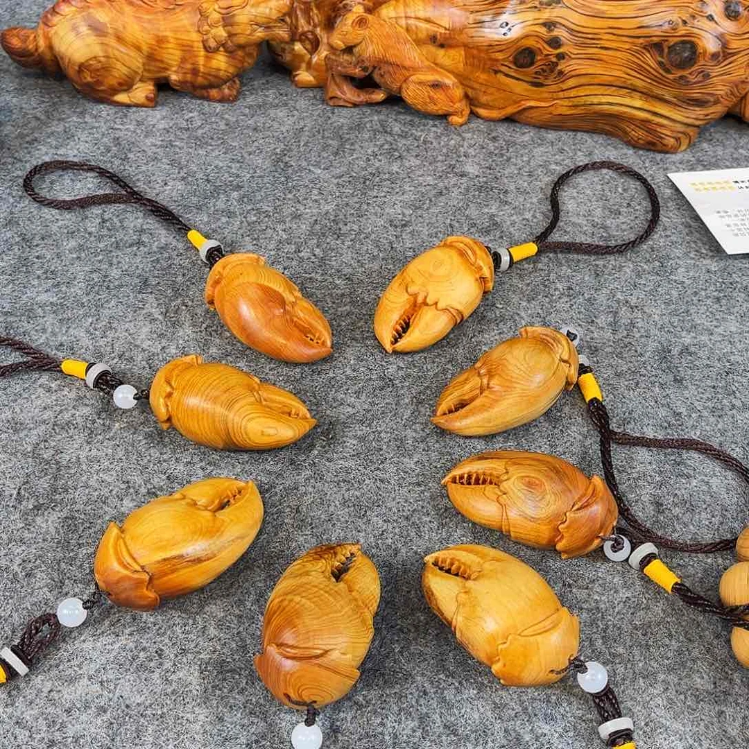 柏木（崖柏）精品把件同料发其一