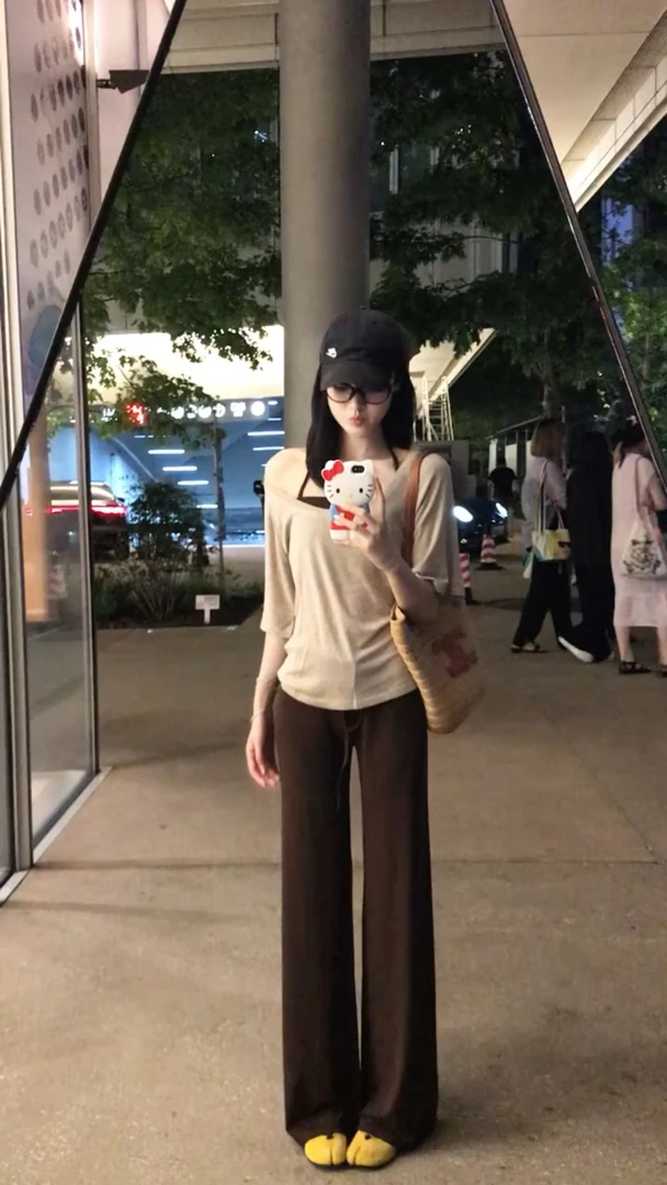 大方得体chic高级感巨好看的夏装一整套ootd穿搭独特绝美小套装女