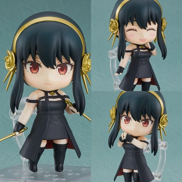 Q版粘土人间谍过家家约尔可动手办模型