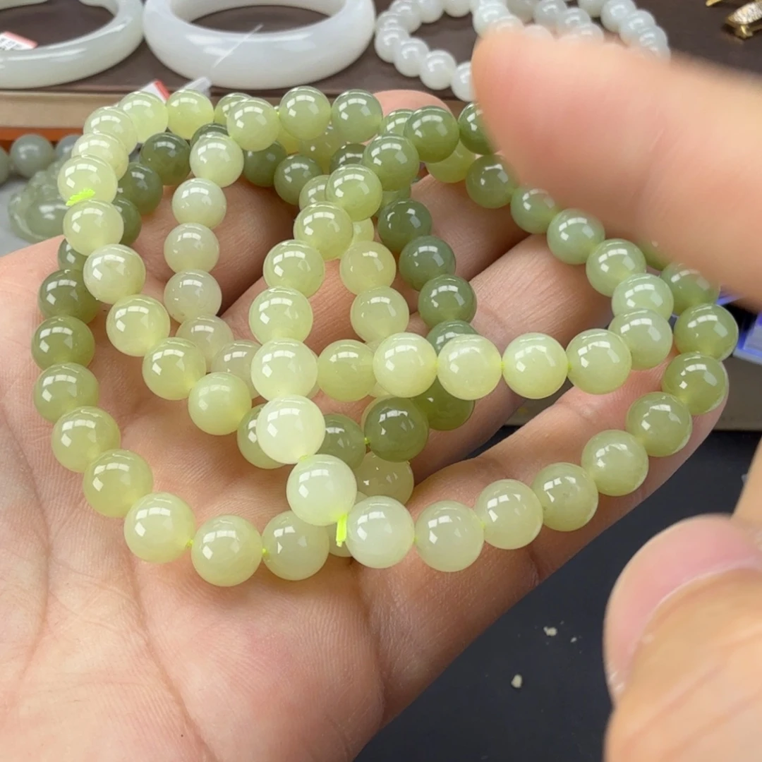 和田玉（糖玉）未镶嵌手链