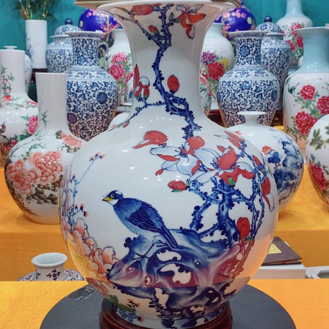 摆件景德镇陶瓷花瓶5