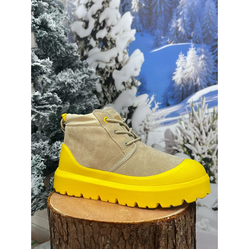 高帮-羊皮毛一体雪地靴—FL2