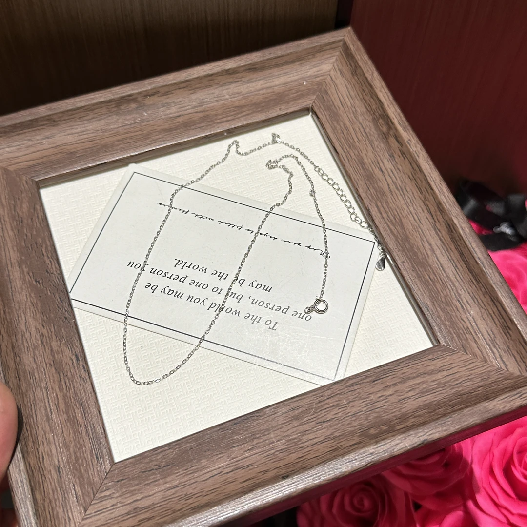 链子925银 万能链s925银链条（只有链条）