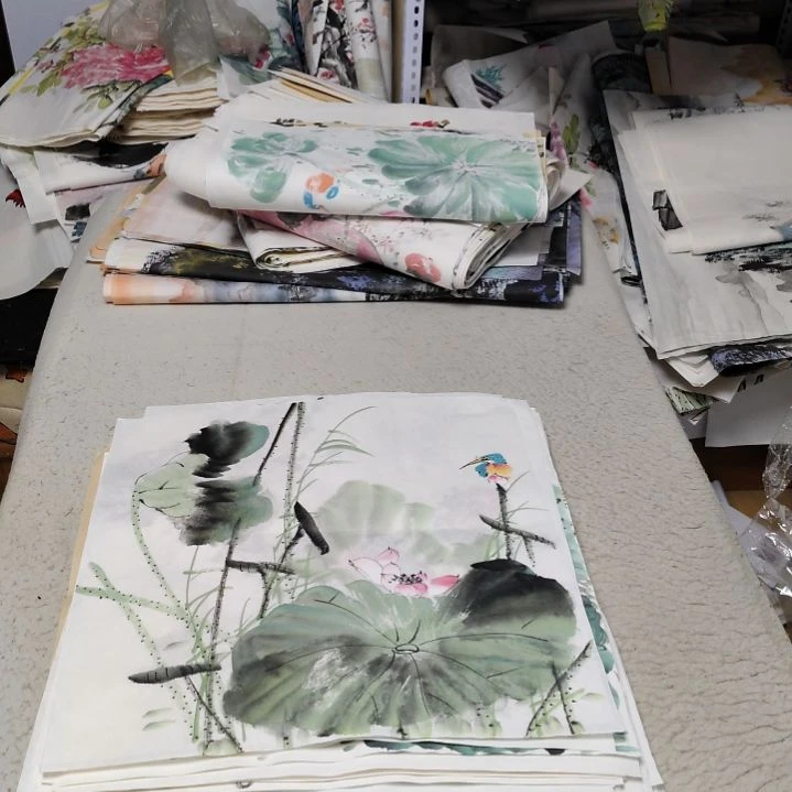 房***院国画落款后台备注