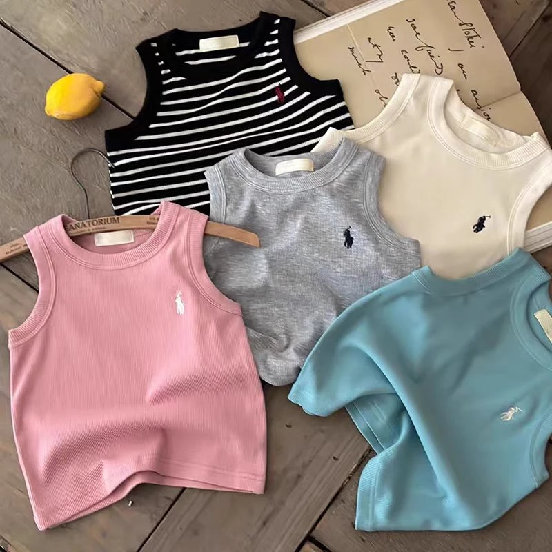 儿童夏日无袖背心