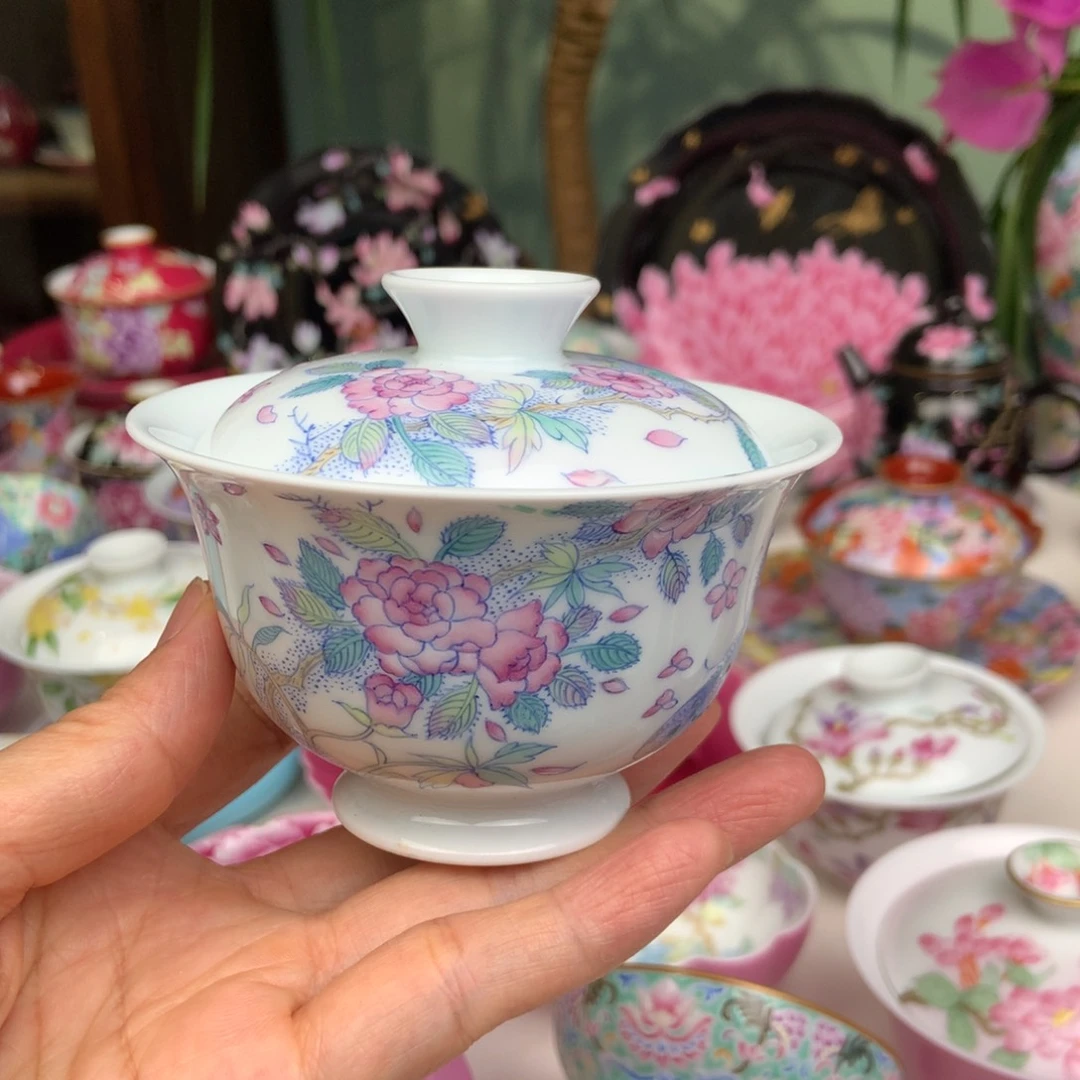 景德镇手工手绘作品