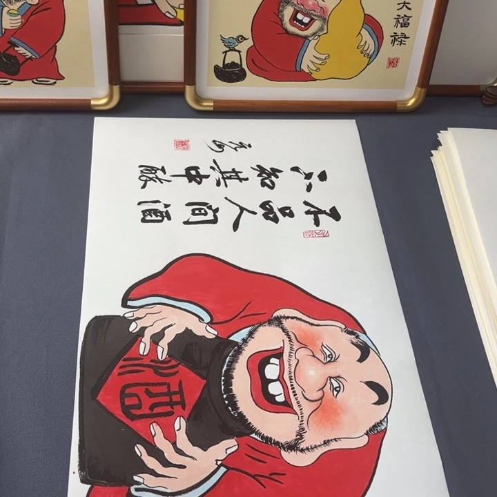 国画禅意纯手绘作品
