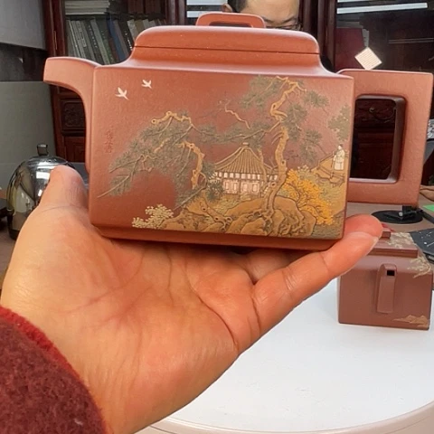紫砂茶壶E****鞋宜兴紫砂壶全手工制作