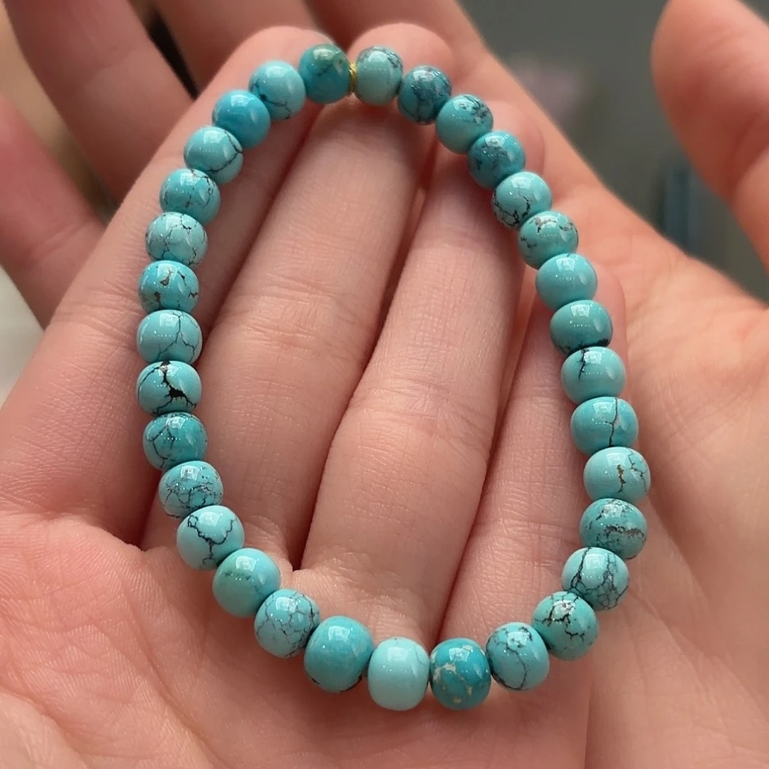 绿松石未镶嵌颈饰