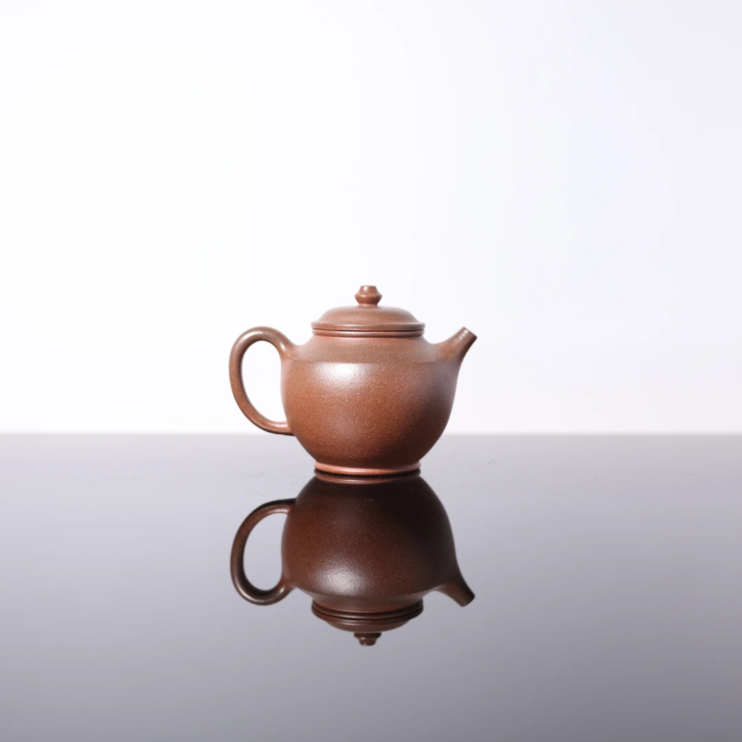 【前墅龙窑丨摹古掇只】钟岚 段泥 约130CC 紫砂壶