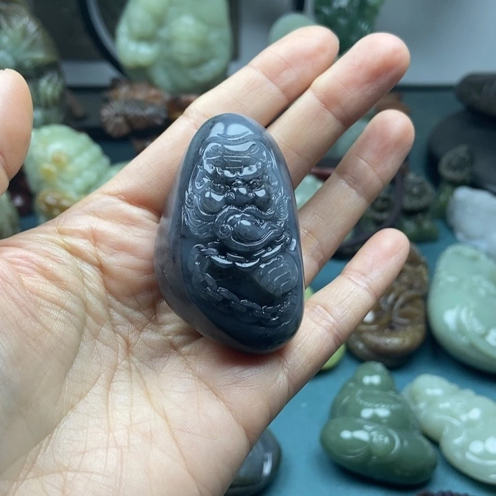 和田玉把件未镶嵌～****5