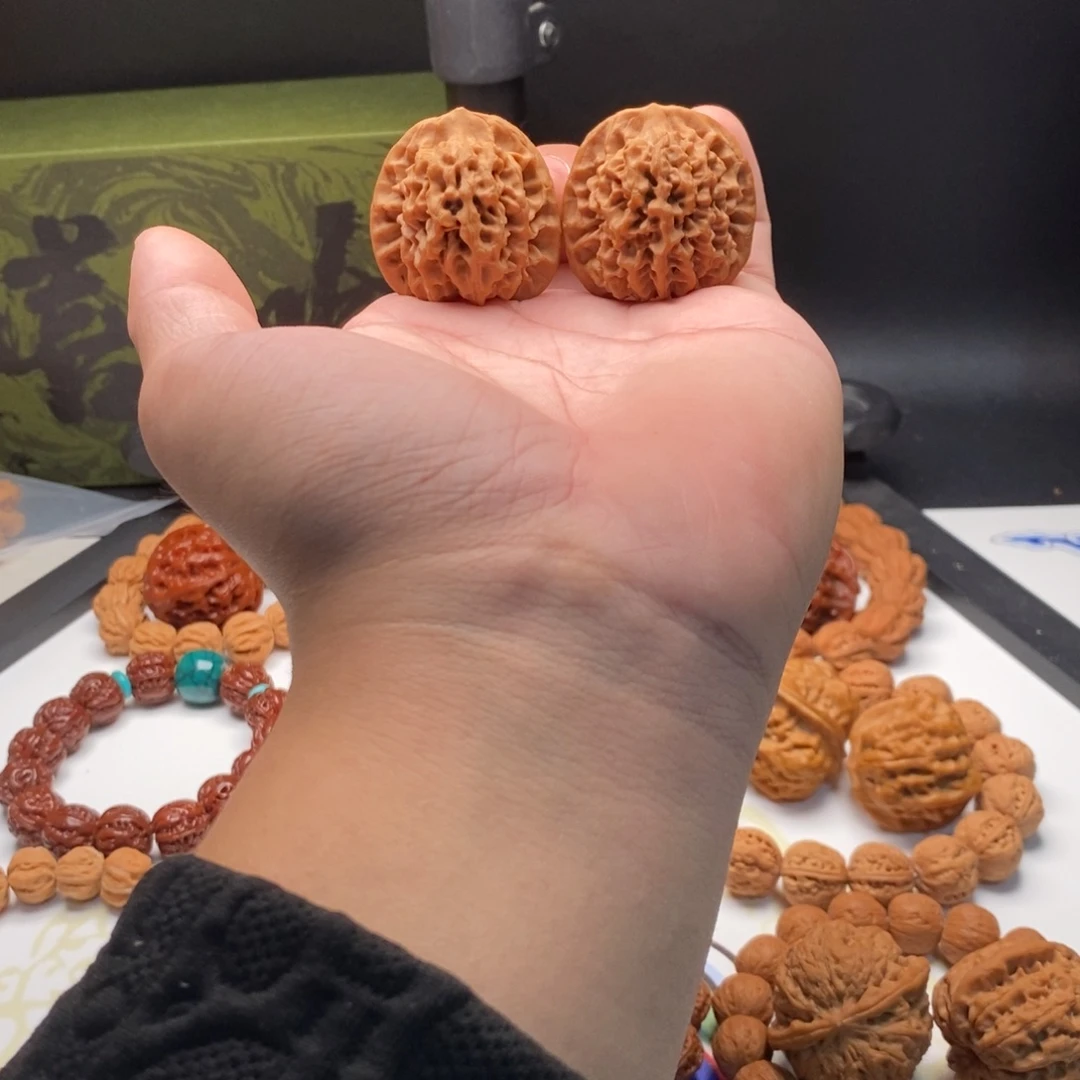 把件文玩核桃36秦闷