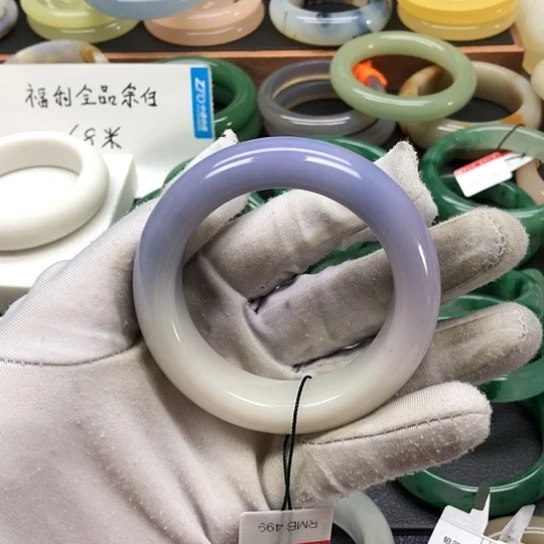 查罗石合金手镯（开口镯）