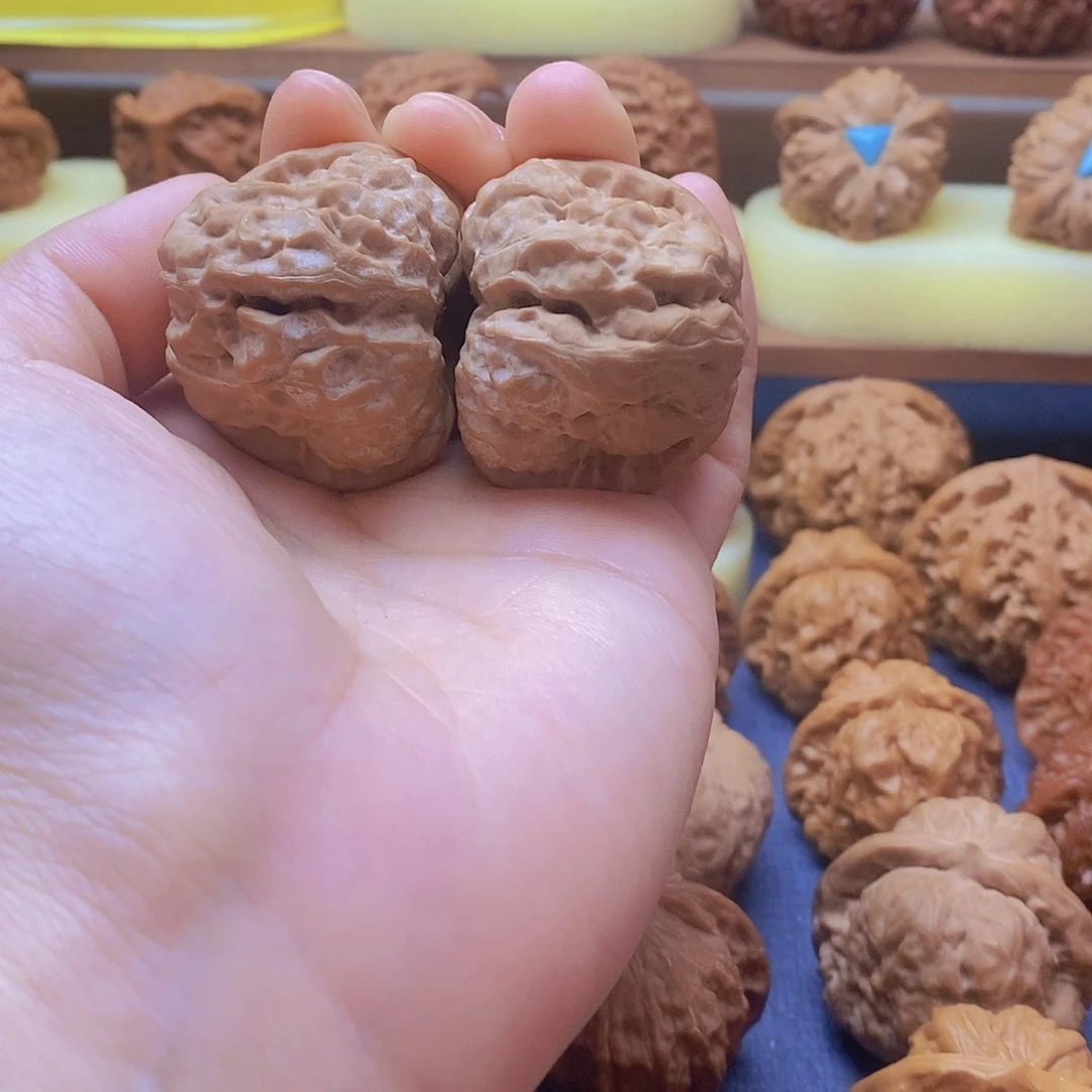 文玩核桃把件41蛤蟆头