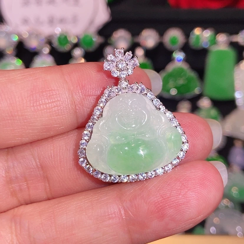 【闪购商品】颈饰未镶嵌翡翠天然翡翠