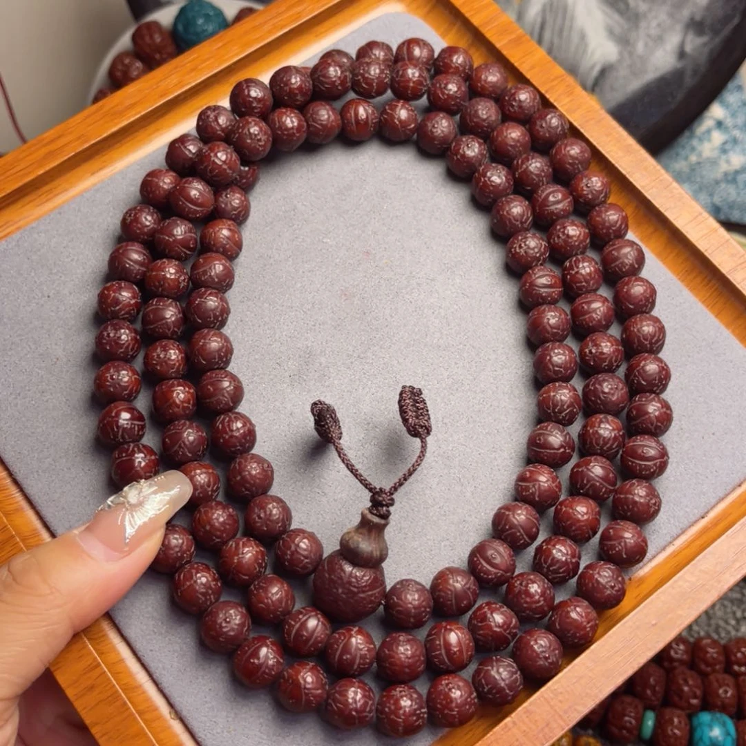 凤眼菩提吊坠随****然藏传凤眼菩提