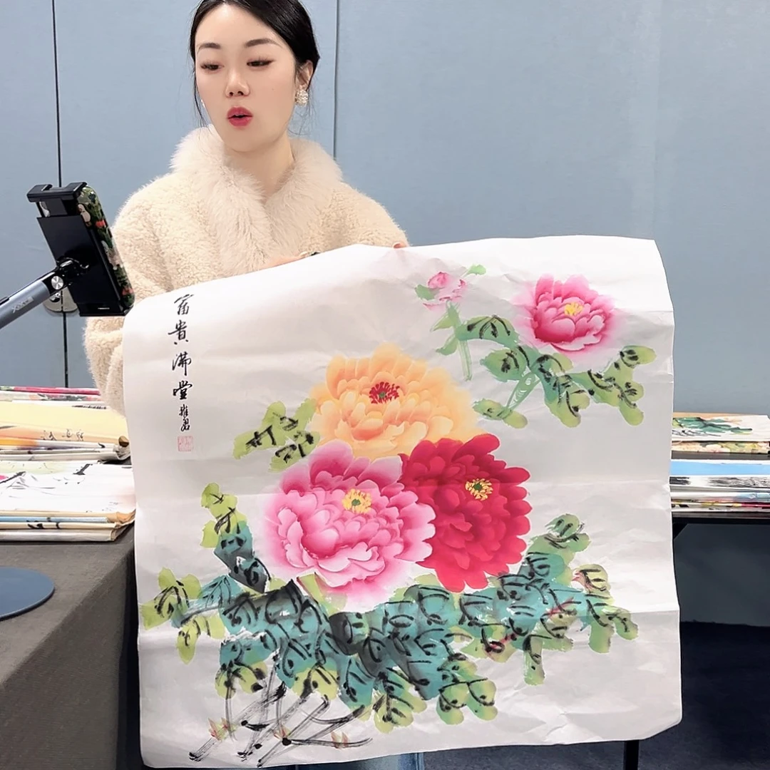 国画国画老师作品