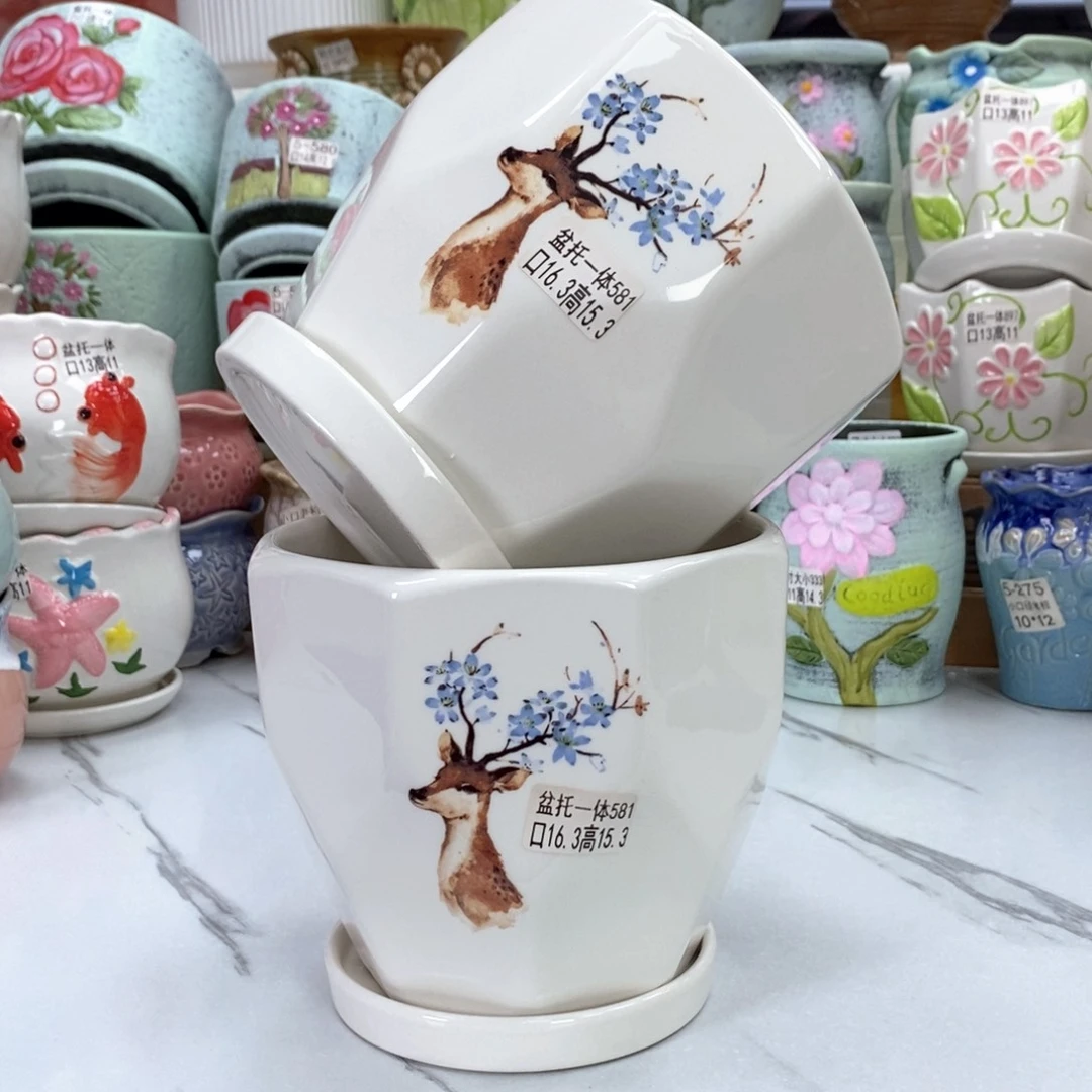 @陶瓷花盆@@5581