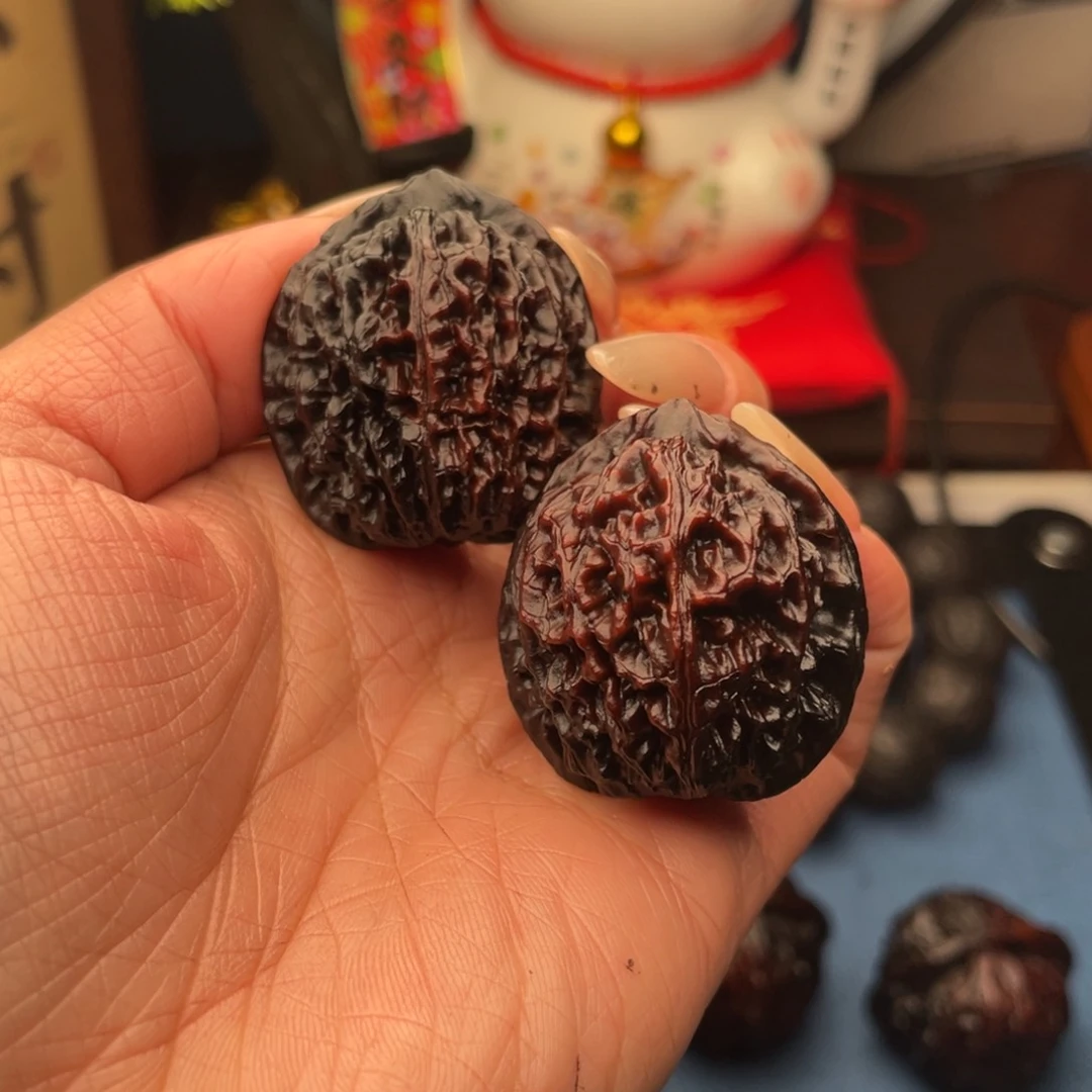 吊坠文玩核桃荔枝纹