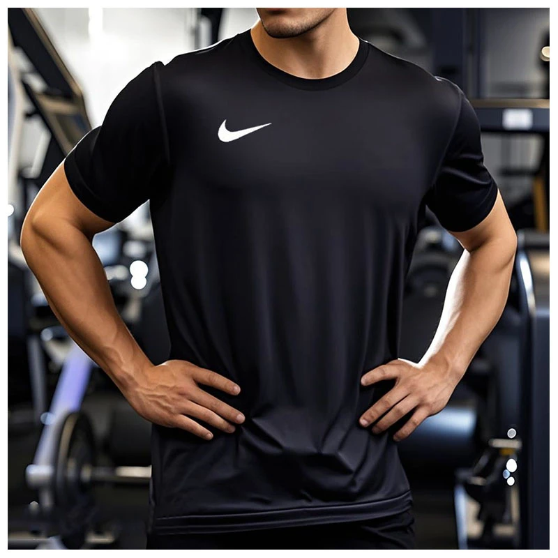 【流光风】耐克短袖男2025夏季新款圆领快干休闲运动服T恤IB8640