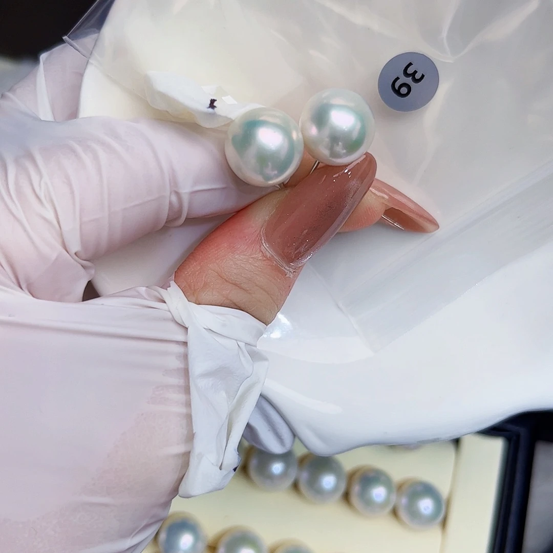 淡水珍珠银S925镶嵌颈饰