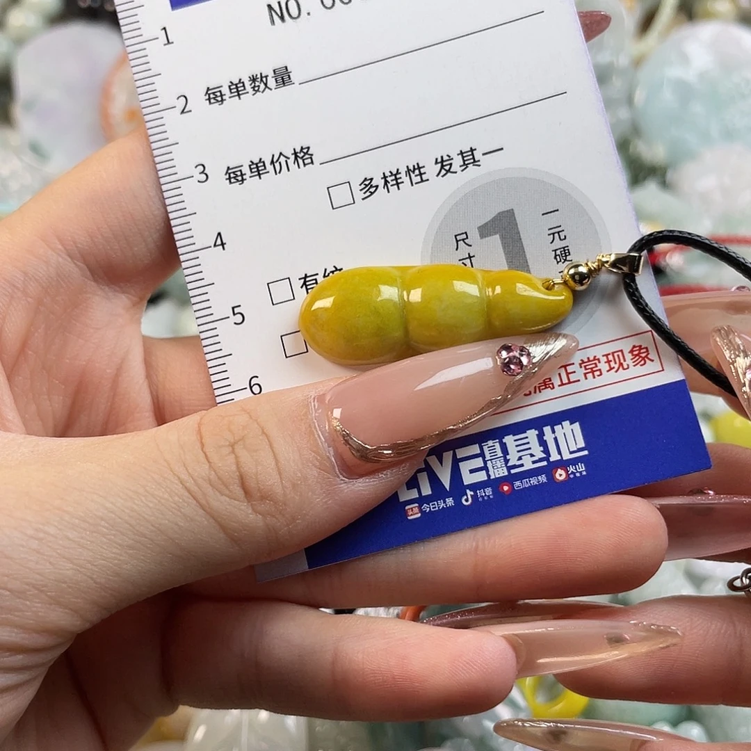 翡翠未镶嵌颈饰hhh