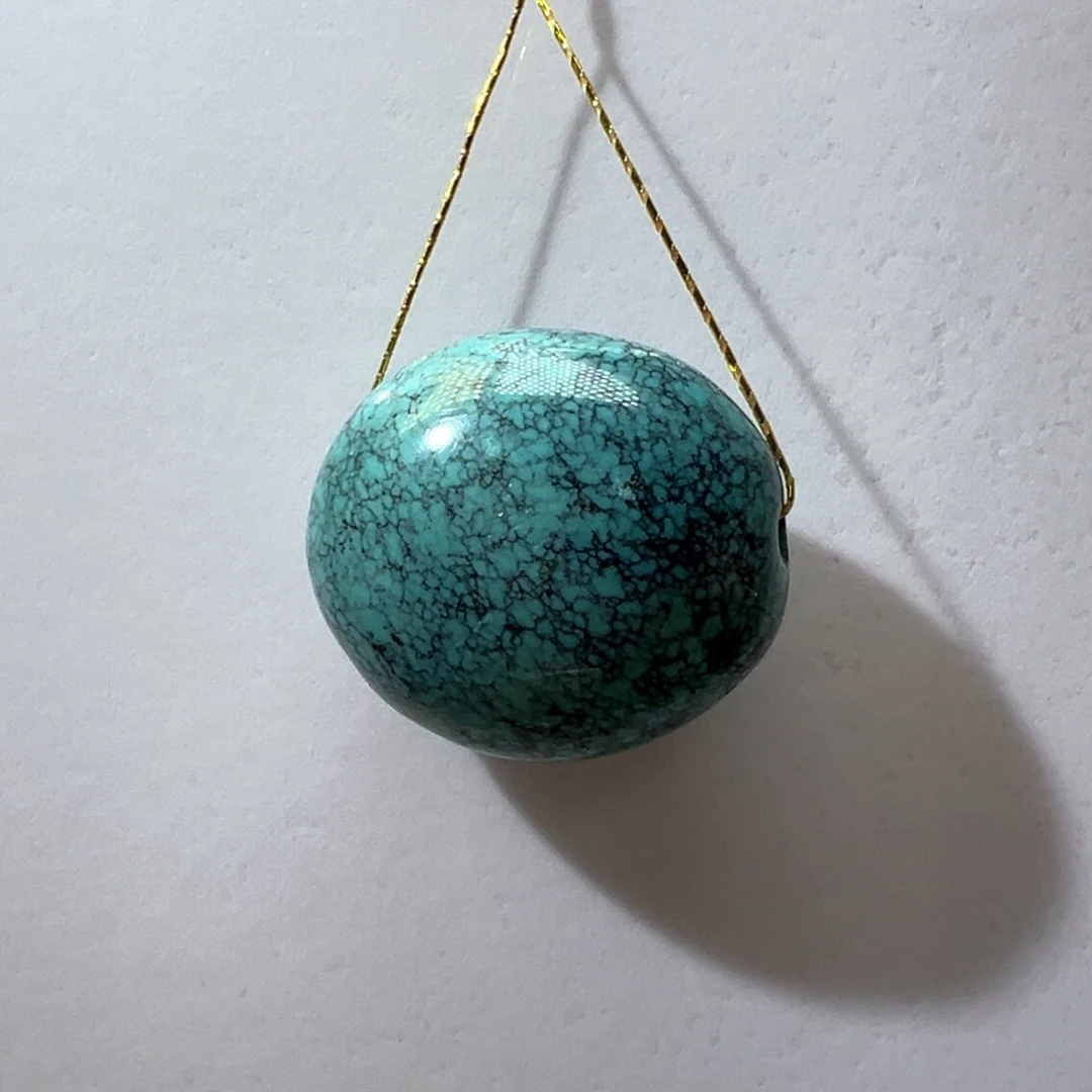 绿松石未镶嵌挂件