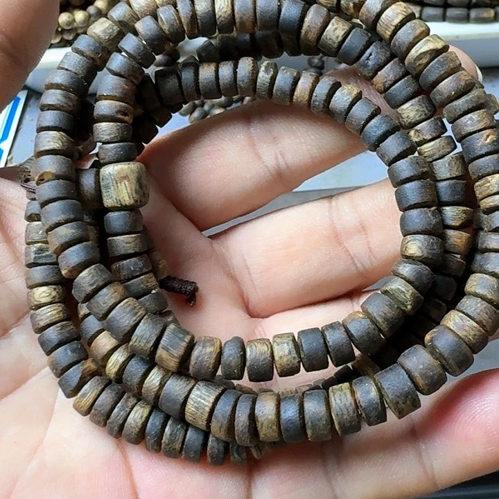 沉香手串d****A张勺子手串27克加