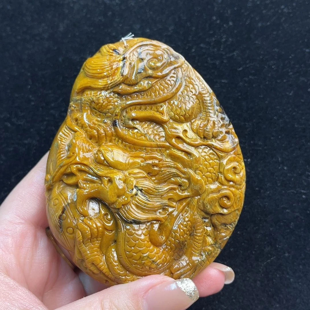 琥珀吊坠(不含链)未镶嵌缅甸琥珀根珀雕刻艺术品