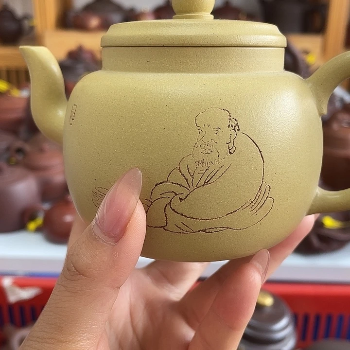 紫砂茶案320 cc宜兴紫砂壶