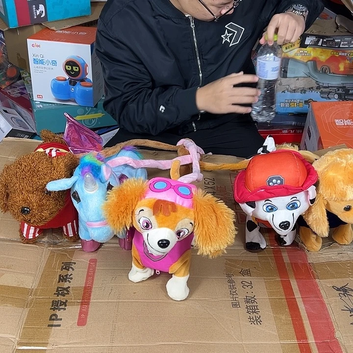 胶制毛绒小狗不包功能