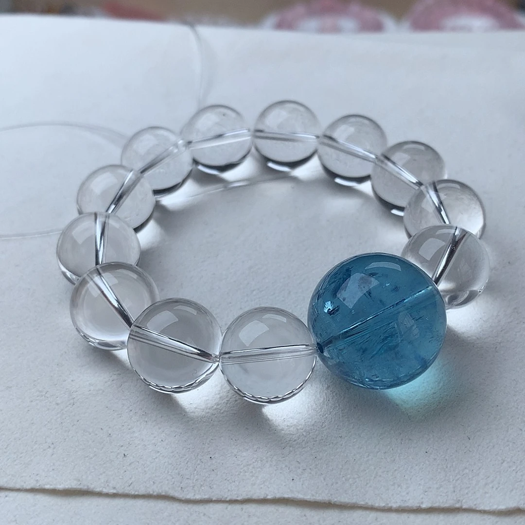 I***n水晶手串未镶嵌白水晶