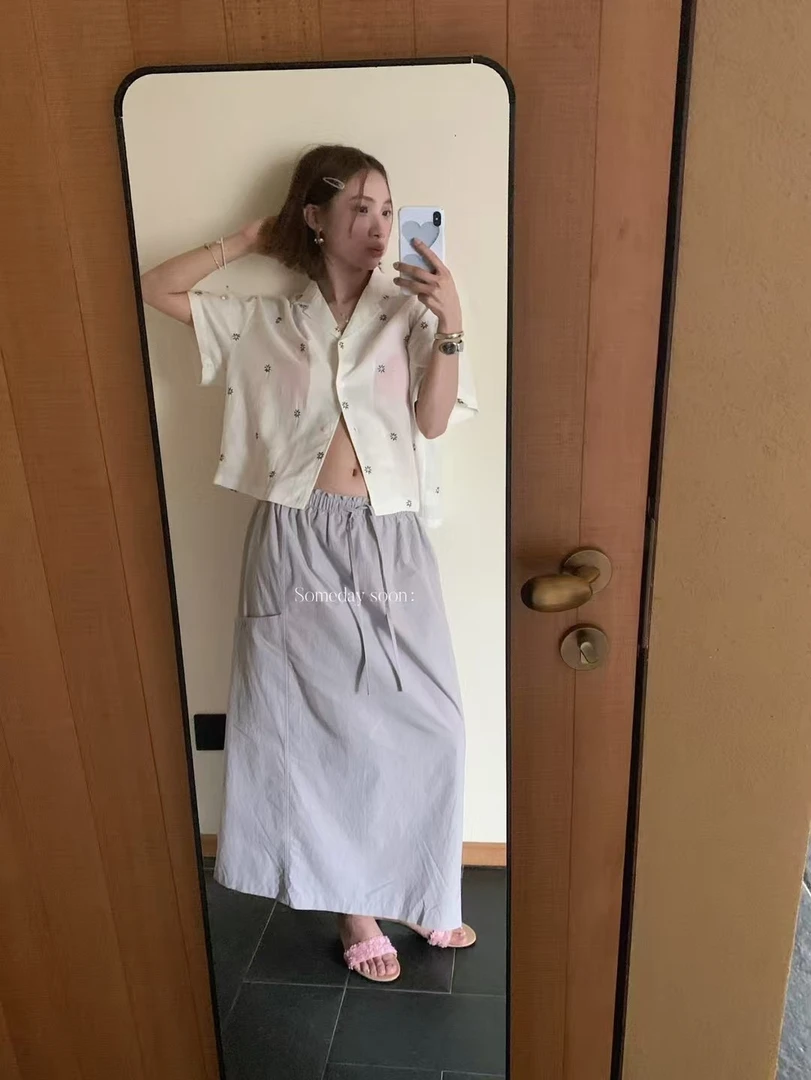 Someday简约半身裙