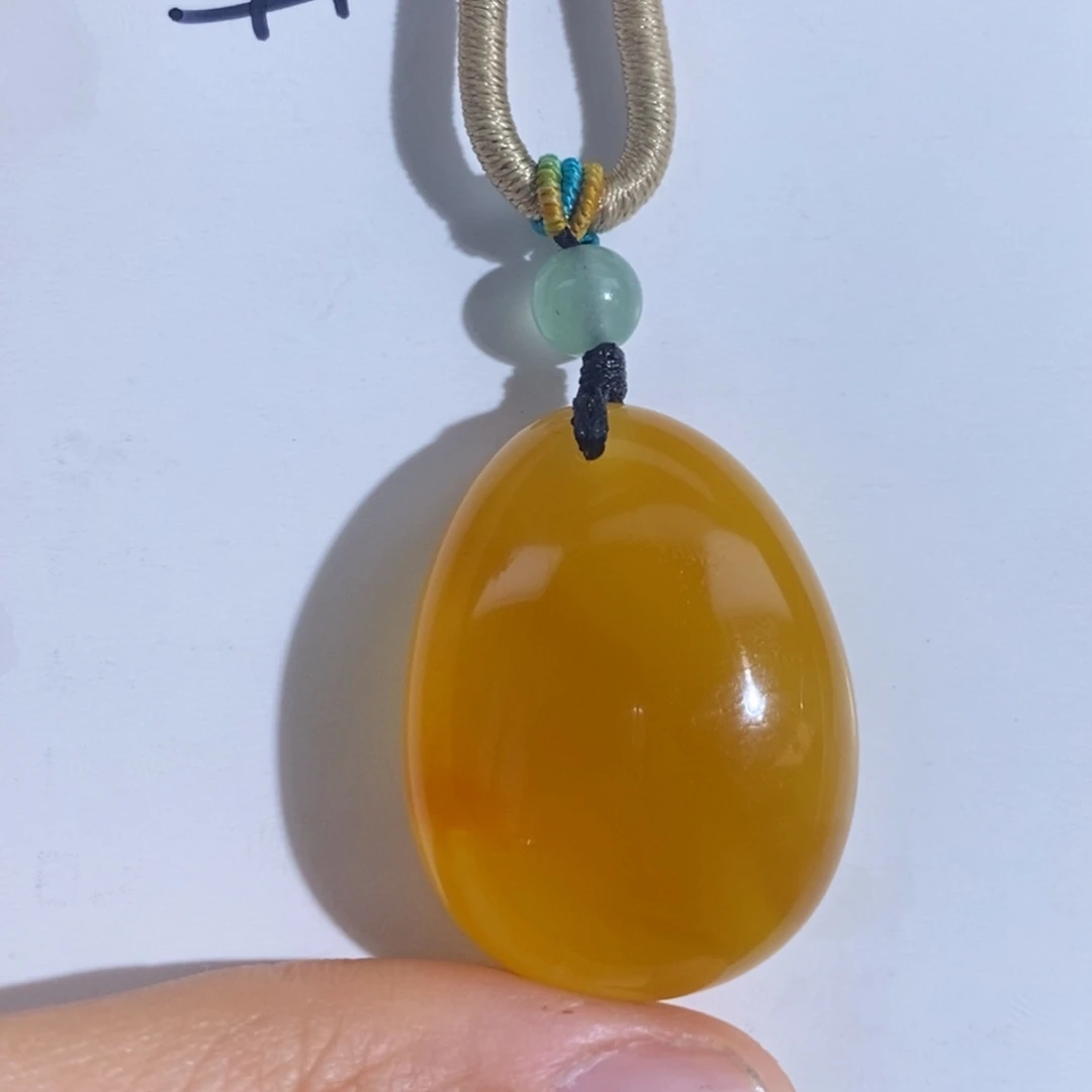 定制琥珀未镶嵌蜜蜡吊坠