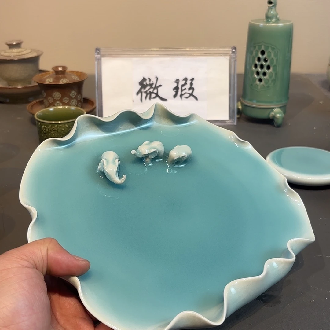 瓷片树*?龙泉青瓷福利青瓷