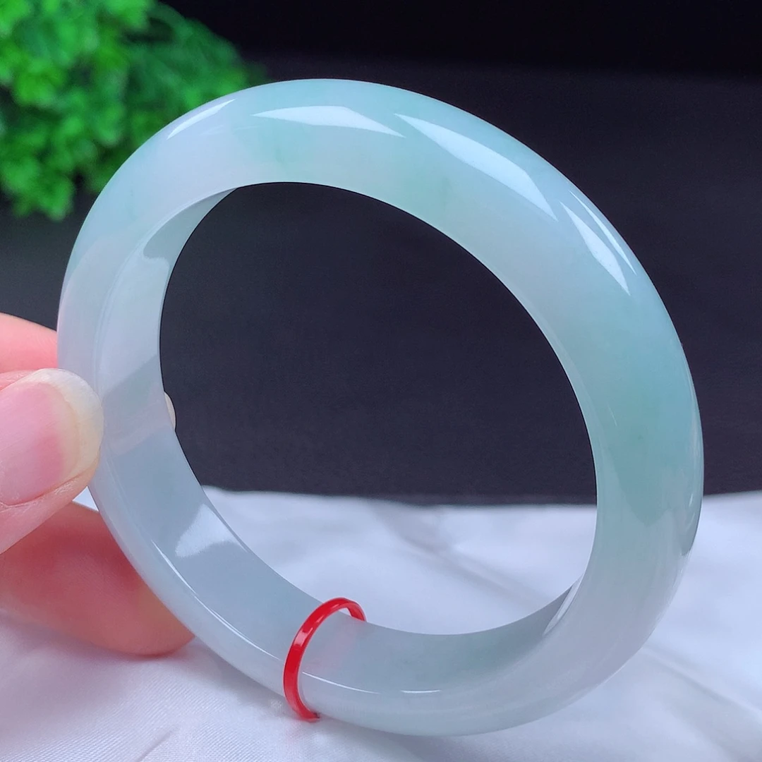 翡翠未镶嵌手镯59圈口683002